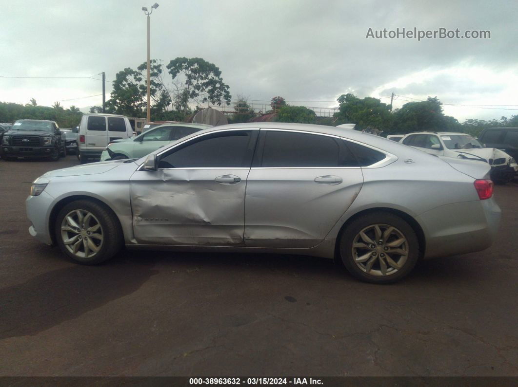 2017 Chevrolet Impala 1lt Silver vin: 2G1105SA9H9191628