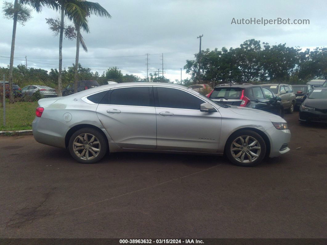 2017 Chevrolet Impala 1lt Silver vin: 2G1105SA9H9191628