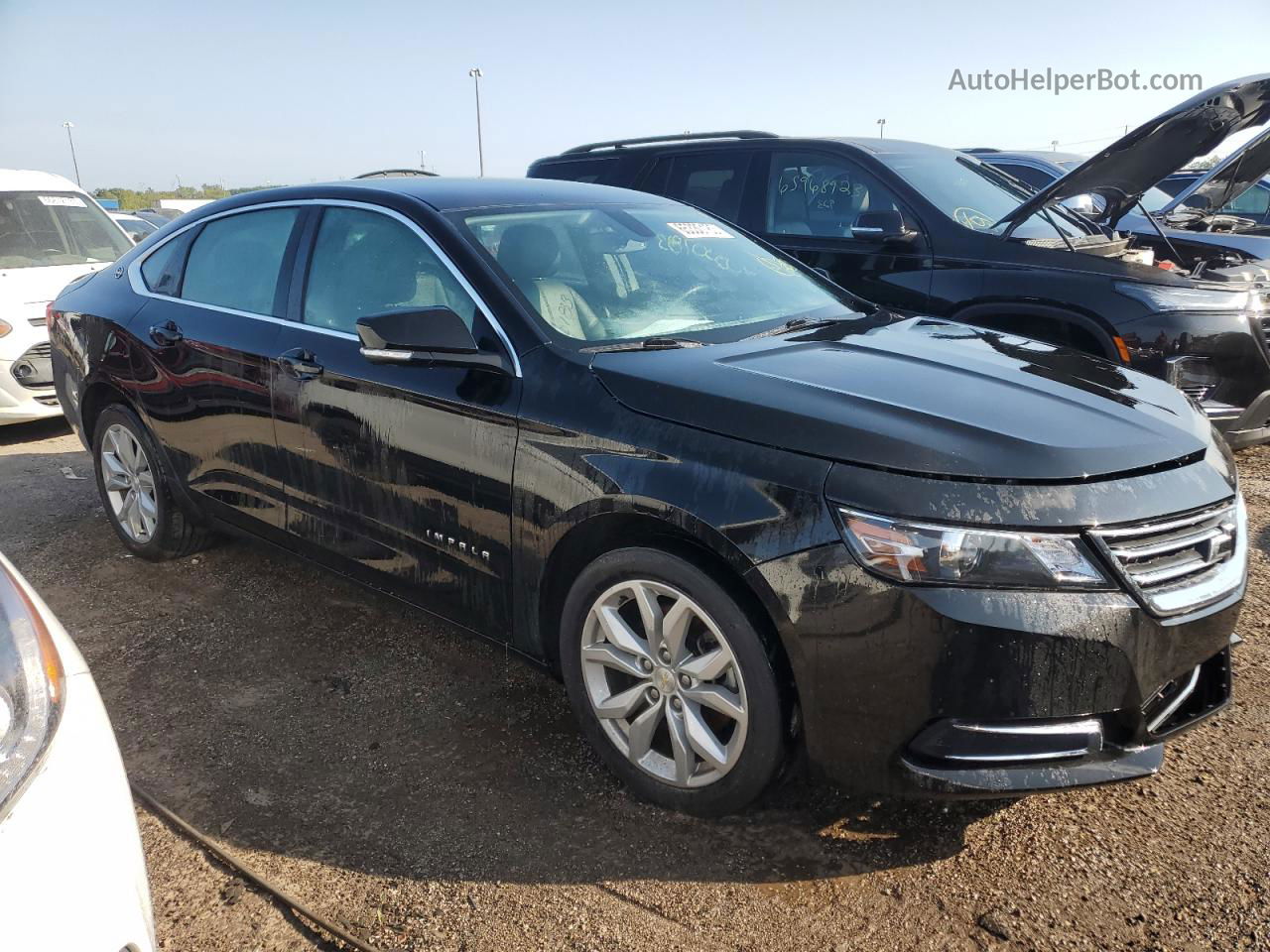 2017 Chevrolet Impala Lt Черный vin: 2G1105SA9H9196411