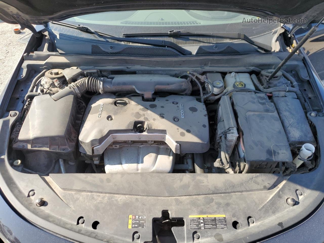 2016 Chevrolet Impala Lt Синий vin: 2G1105SAXG9145336
