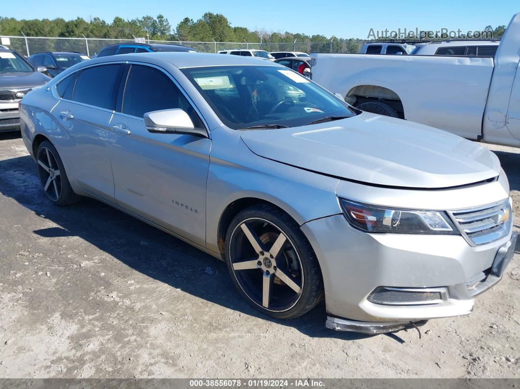 2016 Chevrolet Impala 1lt Gray vin: 2G1105SAXG9154313