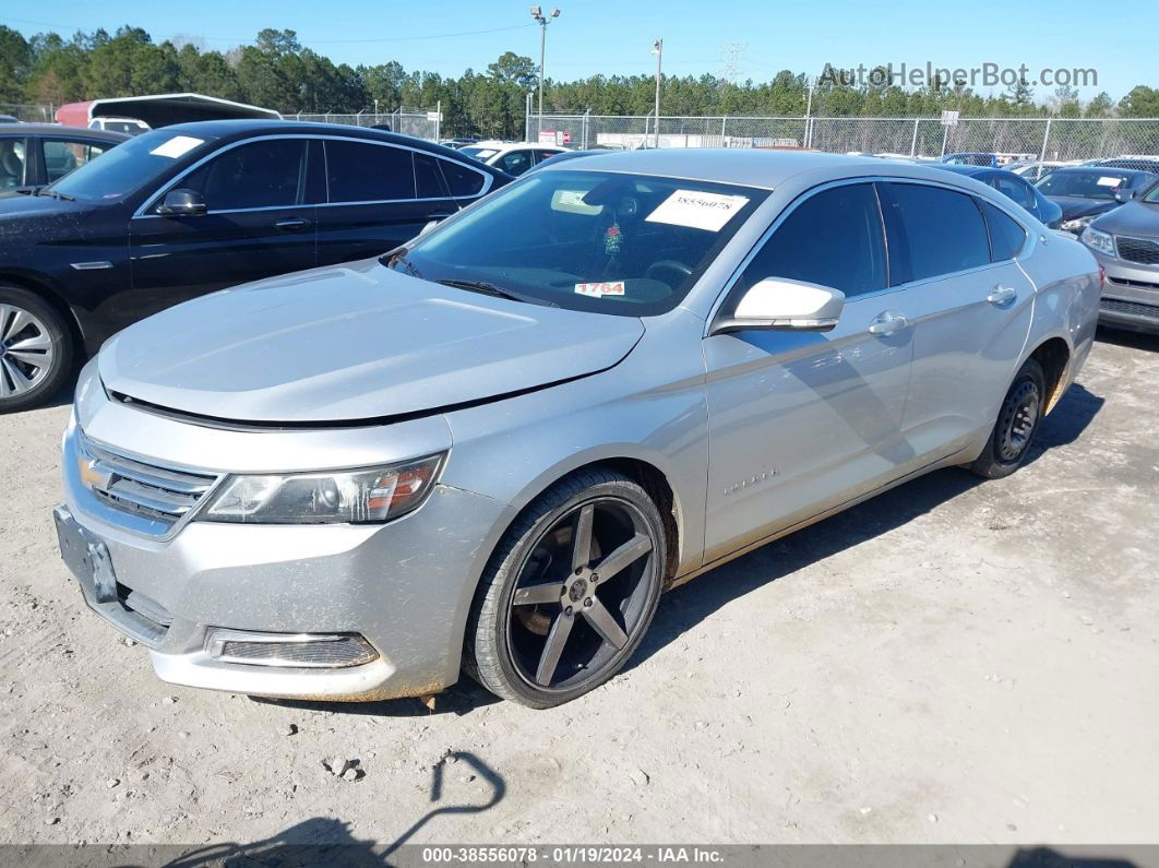 2016 Chevrolet Impala 1lt Gray vin: 2G1105SAXG9154313