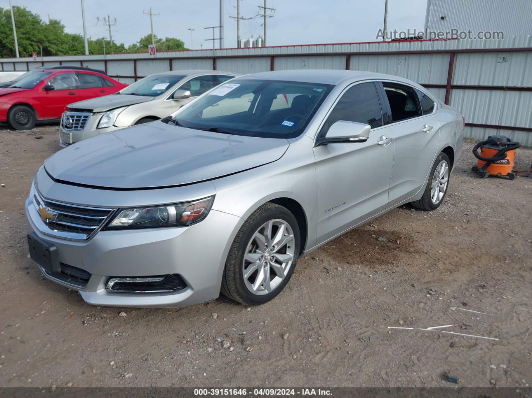 2017 Chevrolet Impala 1lt Silver vin: 2G1105SAXH9128974