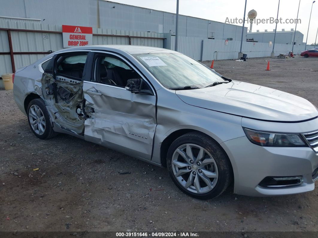 2017 Chevrolet Impala 1lt Silver vin: 2G1105SAXH9128974