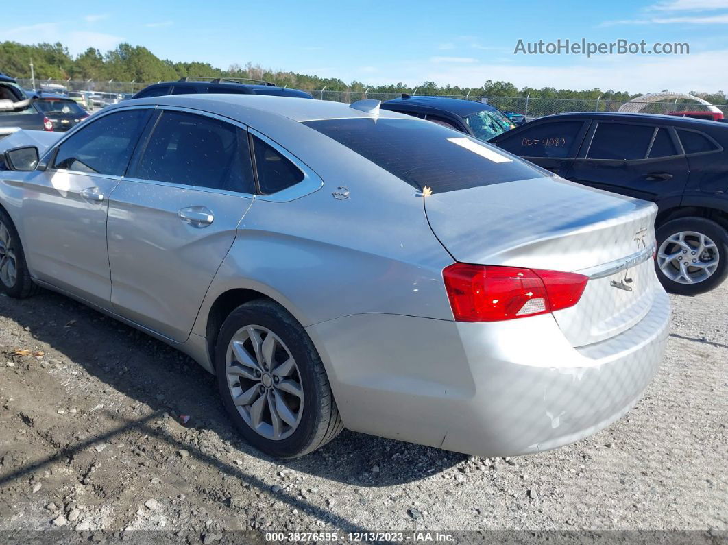 2017 Chevrolet Impala Lt Silver vin: 2G1105SAXH9163594