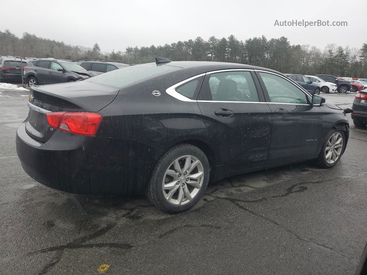 2017 Chevrolet Impala Lt Black vin: 2G1105SAXH9168679