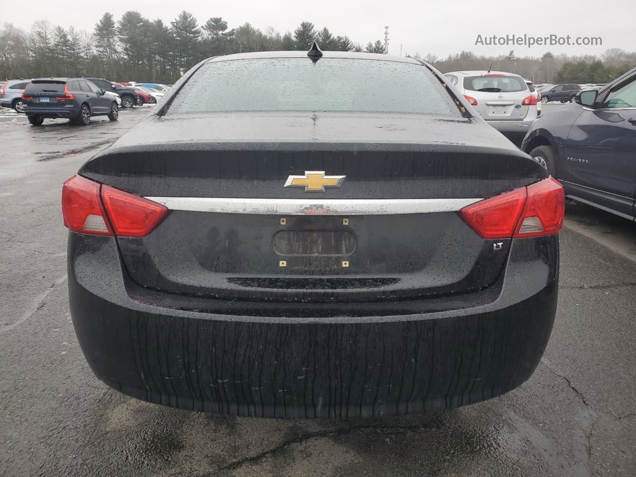 2017 Chevrolet Impala Lt Black vin: 2G1105SAXH9168679