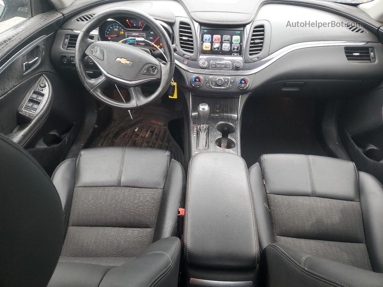 2017 Chevrolet Impala Lt Black vin: 2G1105SAXH9168679