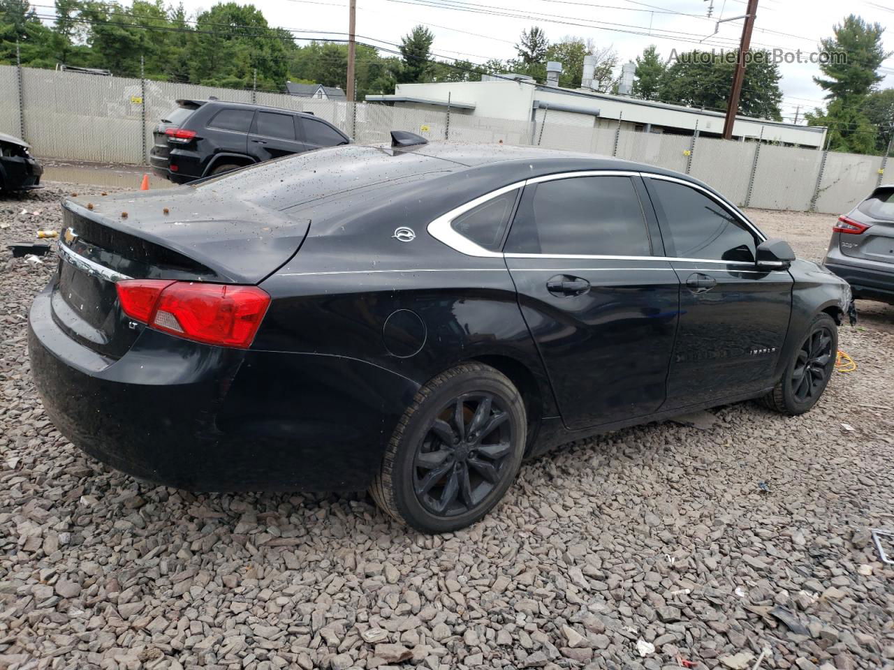 2017 Chevrolet Impala Lt Black vin: 2G1105SAXH9175230