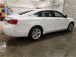 2016 Chevrolet Impala Lt White vin: 2G1115S30G9101876