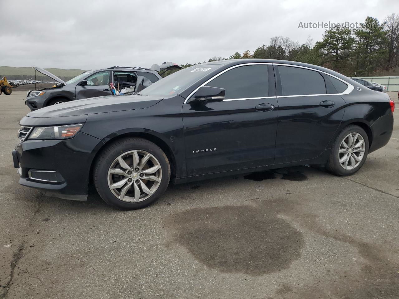 2016 Chevrolet Impala Lt Black vin: 2G1115S30G9115924