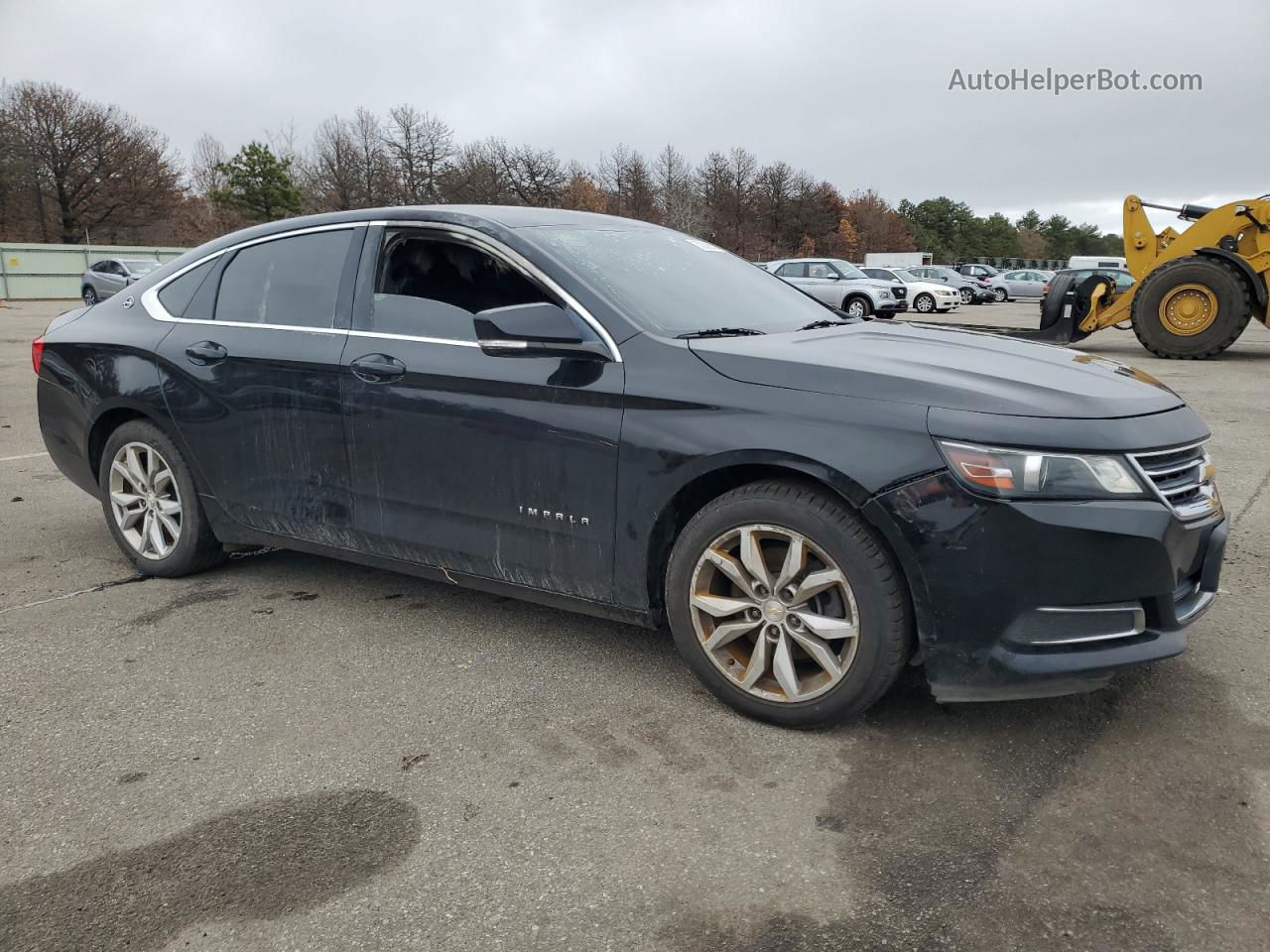 2016 Chevrolet Impala Lt Black vin: 2G1115S30G9115924