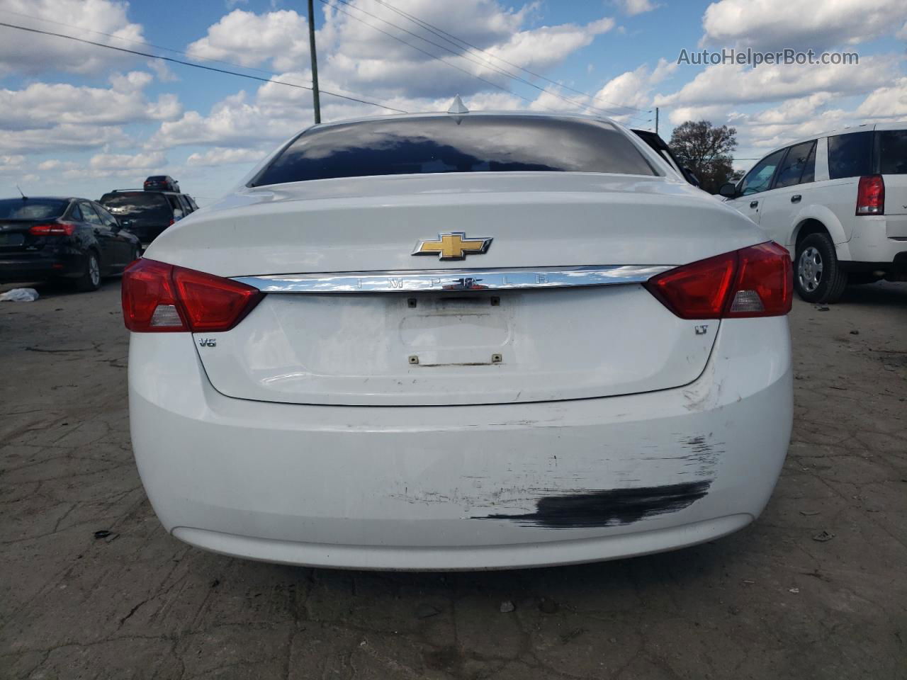 2016 Chevrolet Impala Lt Белый vin: 2G1115S30G9133050