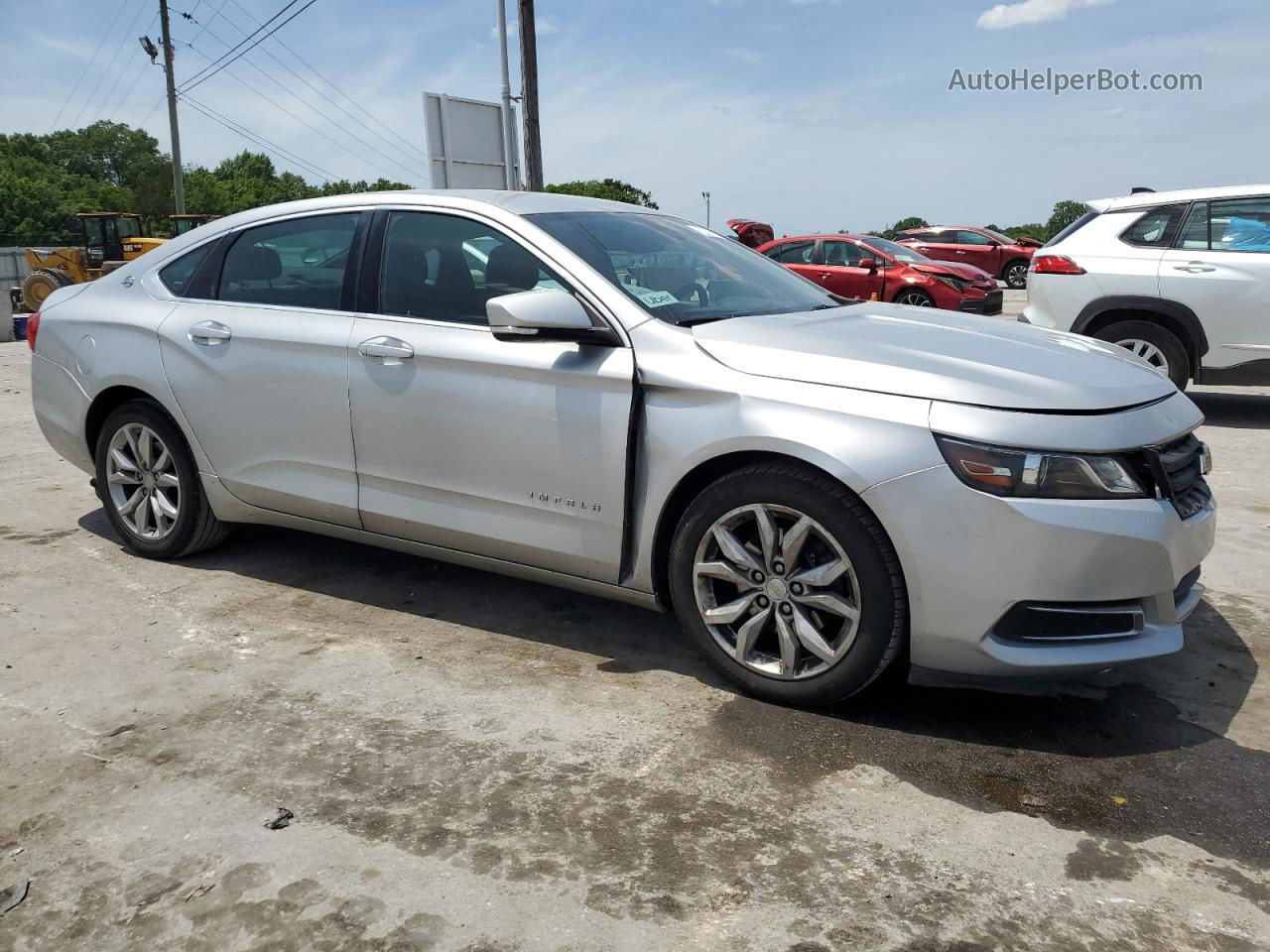 2016 Chevrolet Impala Lt Silver vin: 2G1115S30G9140970