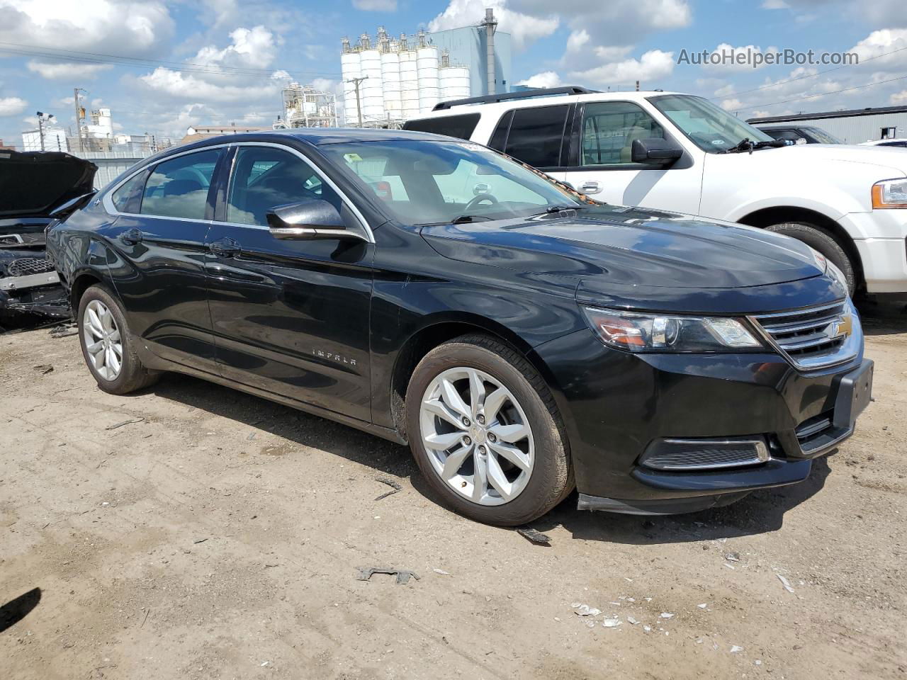 2016 Chevrolet Impala Lt Black vin: 2G1115S30G9144128