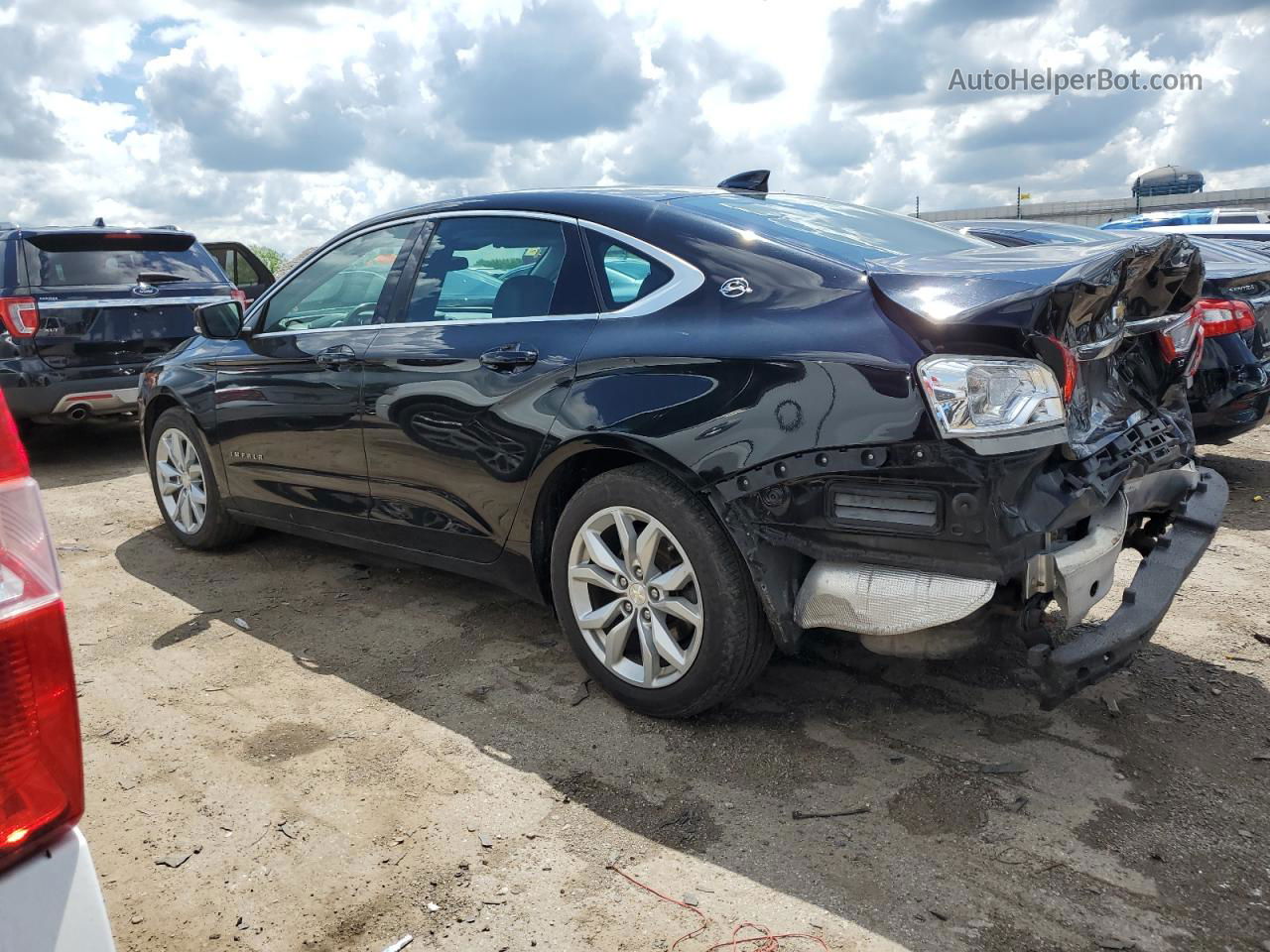 2016 Chevrolet Impala Lt Black vin: 2G1115S30G9144128