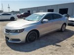 2016 Chevrolet Impala Lt Silver vin: 2G1115S30G9179817