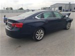2016 Chevrolet Impala Lt Синий vin: 2G1115S31G9103717