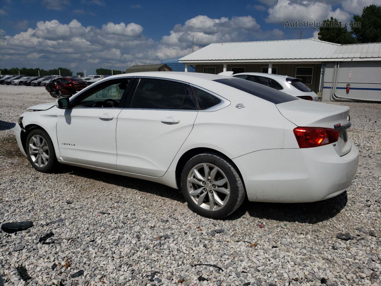 2016 Chevrolet Impala Lt White vin: 2G1115S31G9135843