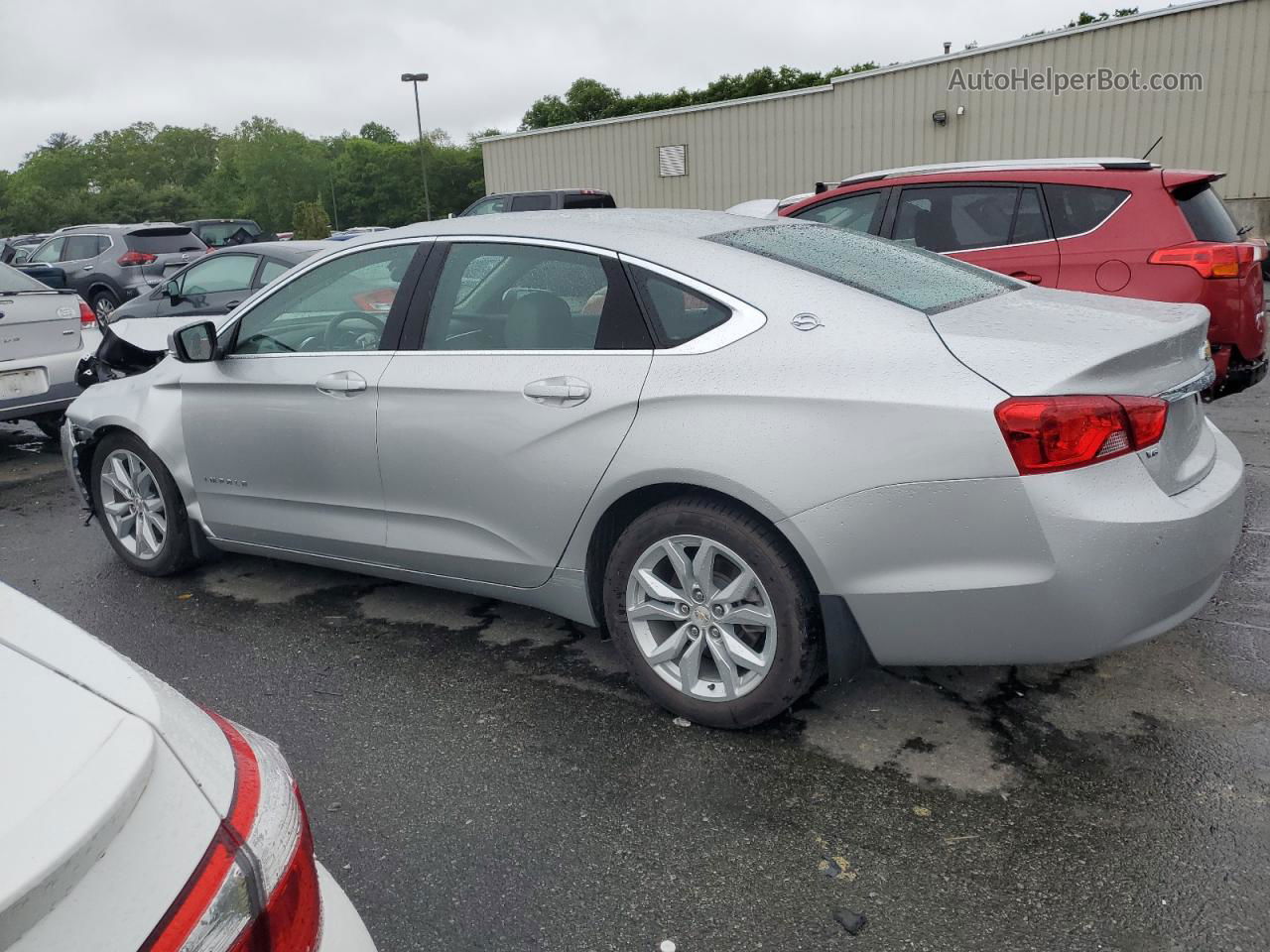 2016 Chevrolet Impala Lt Silver vin: 2G1115S31G9195122