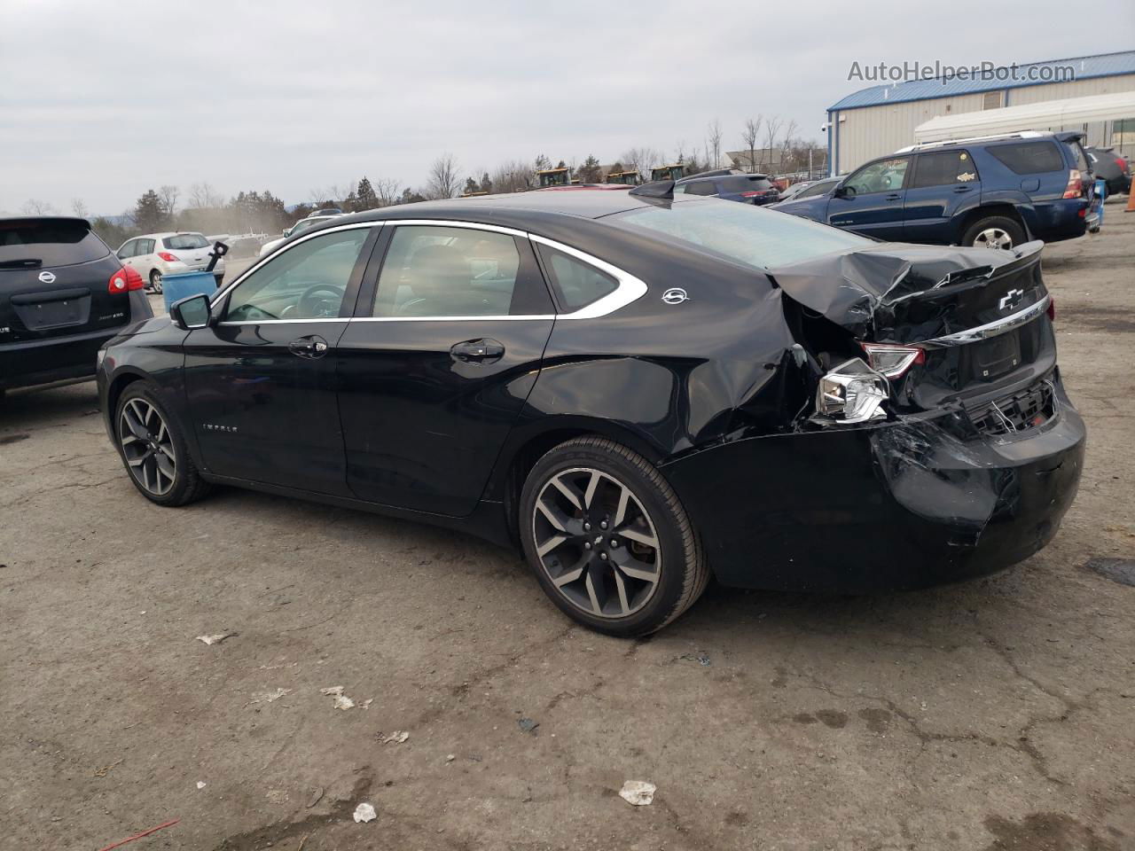 2016 Chevrolet Impala Lt Black vin: 2G1115S31G9196030