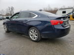 2016 Chevrolet Impala Lt Blue vin: 2G1115S32G9126665