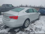 2016 Chevrolet Impala 2lt Серебряный vin: 2G1115S32G9129792