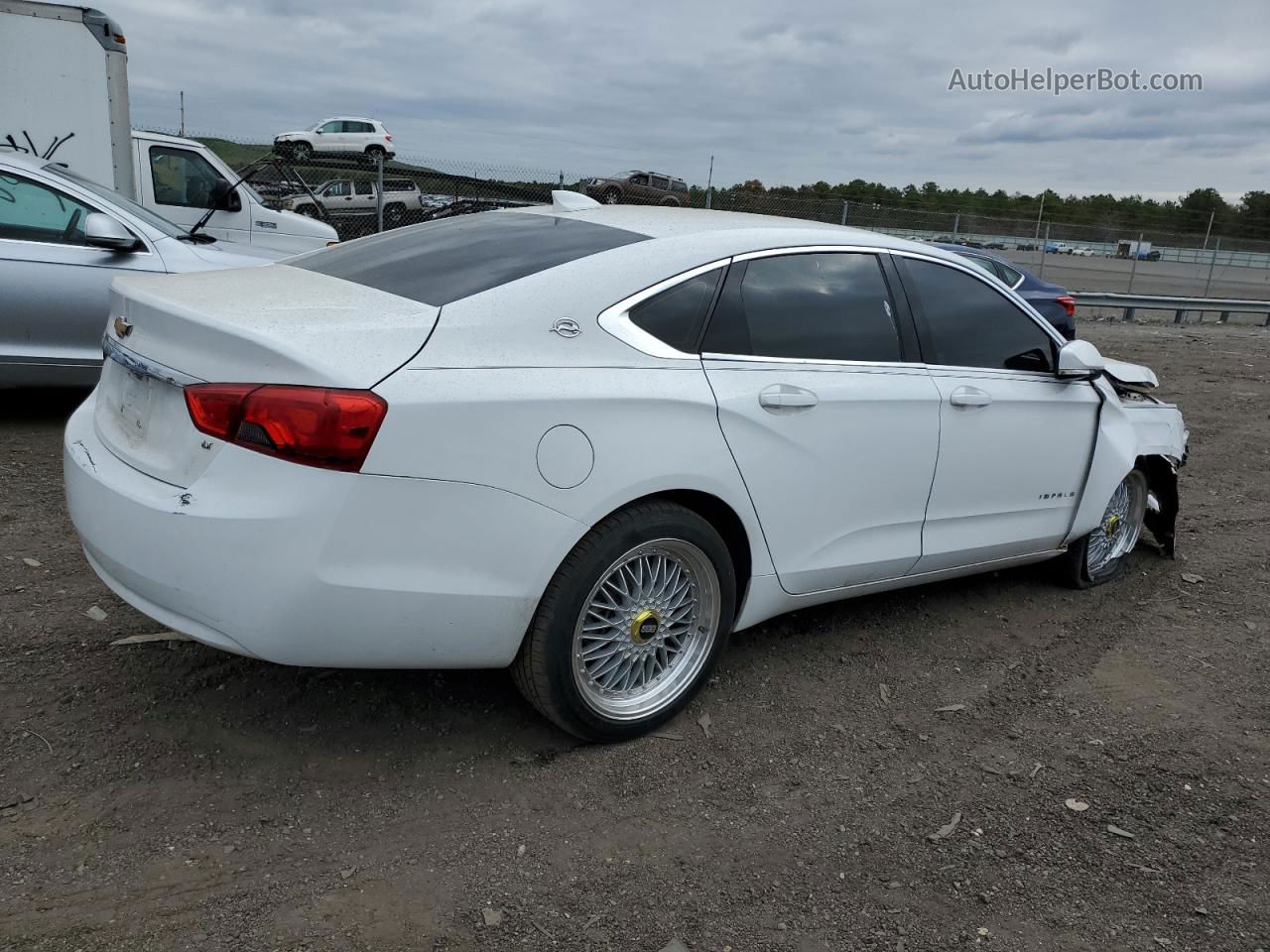 2016 Chevrolet Impala Lt Белый vin: 2G1115S32G9146592