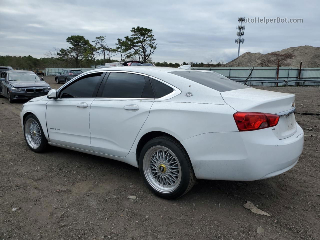 2016 Chevrolet Impala Lt White vin: 2G1115S32G9146592