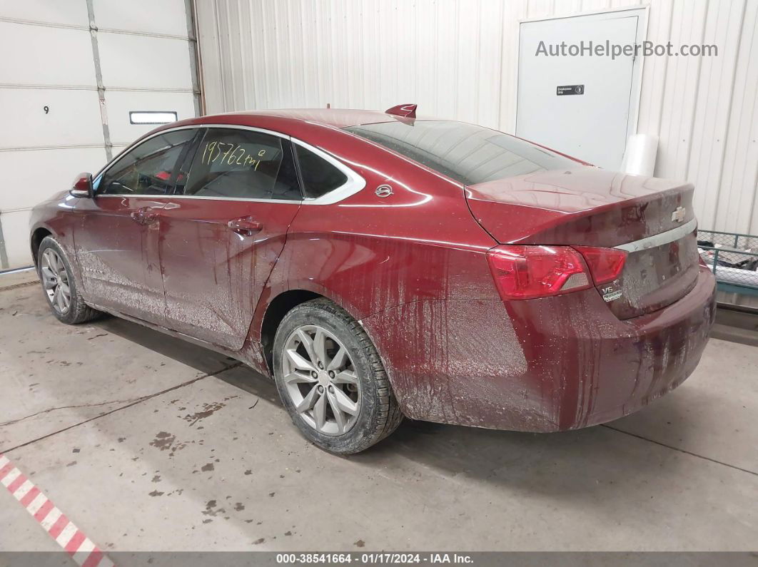 2016 Chevrolet Impala 2lt Red vin: 2G1115S32G9164476