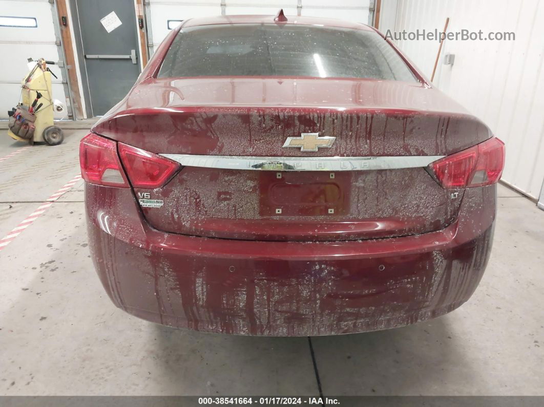 2016 Chevrolet Impala 2lt Red vin: 2G1115S32G9164476