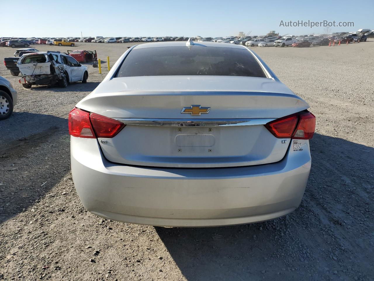 2016 Chevrolet Impala Lt Silver vin: 2G1115S32G9184968