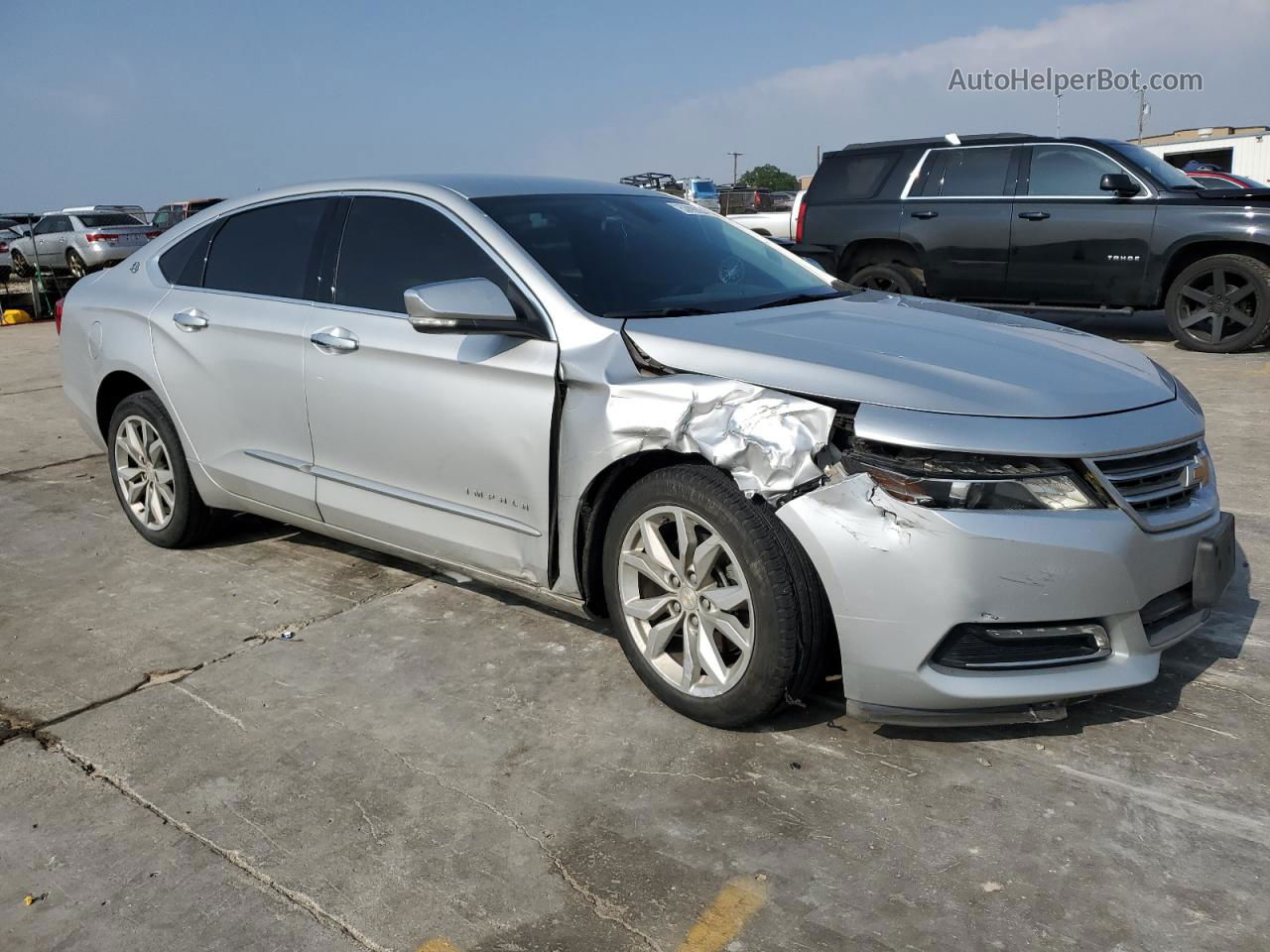 2016 Chevrolet Impala Lt Серебряный vin: 2G1115S32G9201395