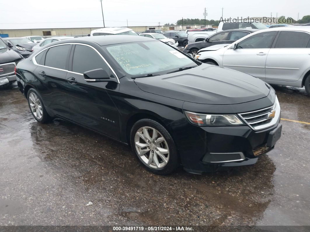 2016 Chevrolet Impala 2lt Black vin: 2G1115S33G9109776