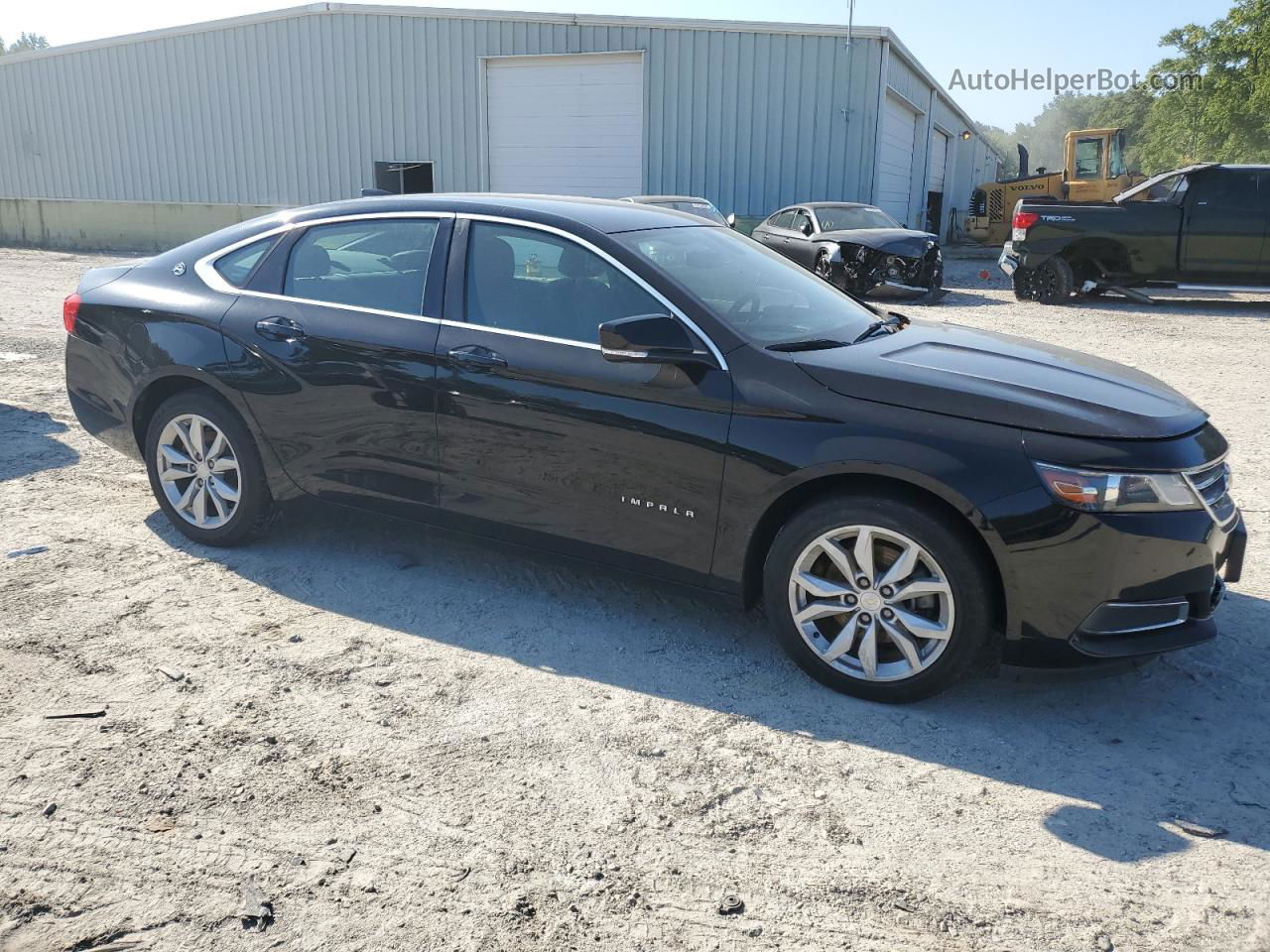 2016 Chevrolet Impala Lt Black vin: 2G1115S34G9117434