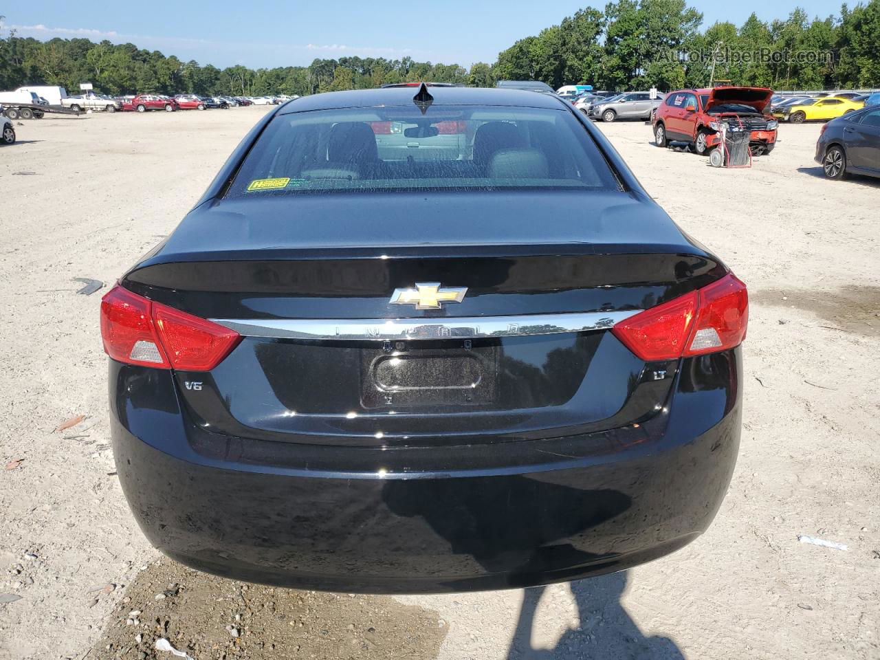 2016 Chevrolet Impala Lt Black vin: 2G1115S34G9117434