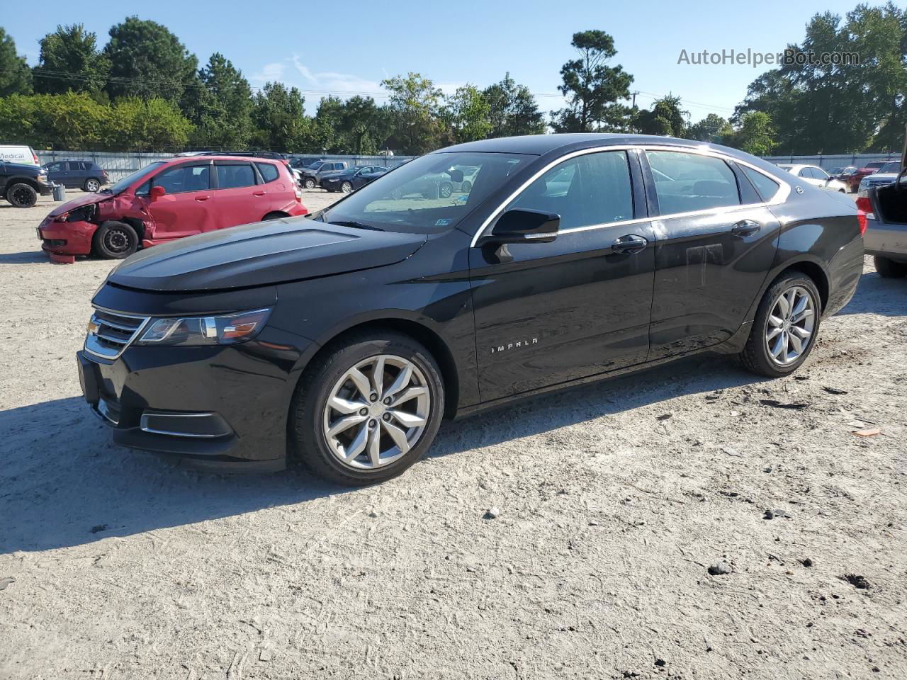 2016 Chevrolet Impala Lt Черный vin: 2G1115S34G9117434