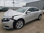 2016 Chevrolet Impala Lt Silver vin: 2G1115S34G9119412