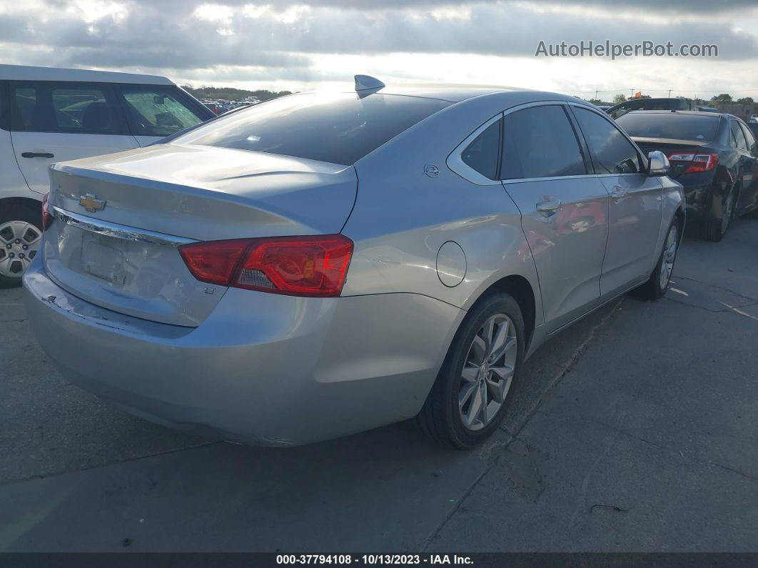 2016 Chevrolet Impala Lt Gray vin: 2G1115S34G9126554