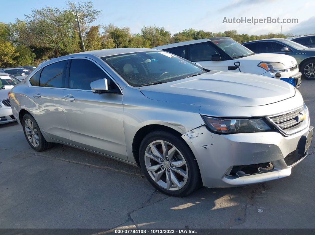 2016 Chevrolet Impala Lt Gray vin: 2G1115S34G9126554