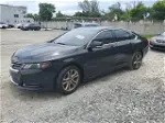 2016 Chevrolet Impala Lt Black vin: 2G1115S34G9128160