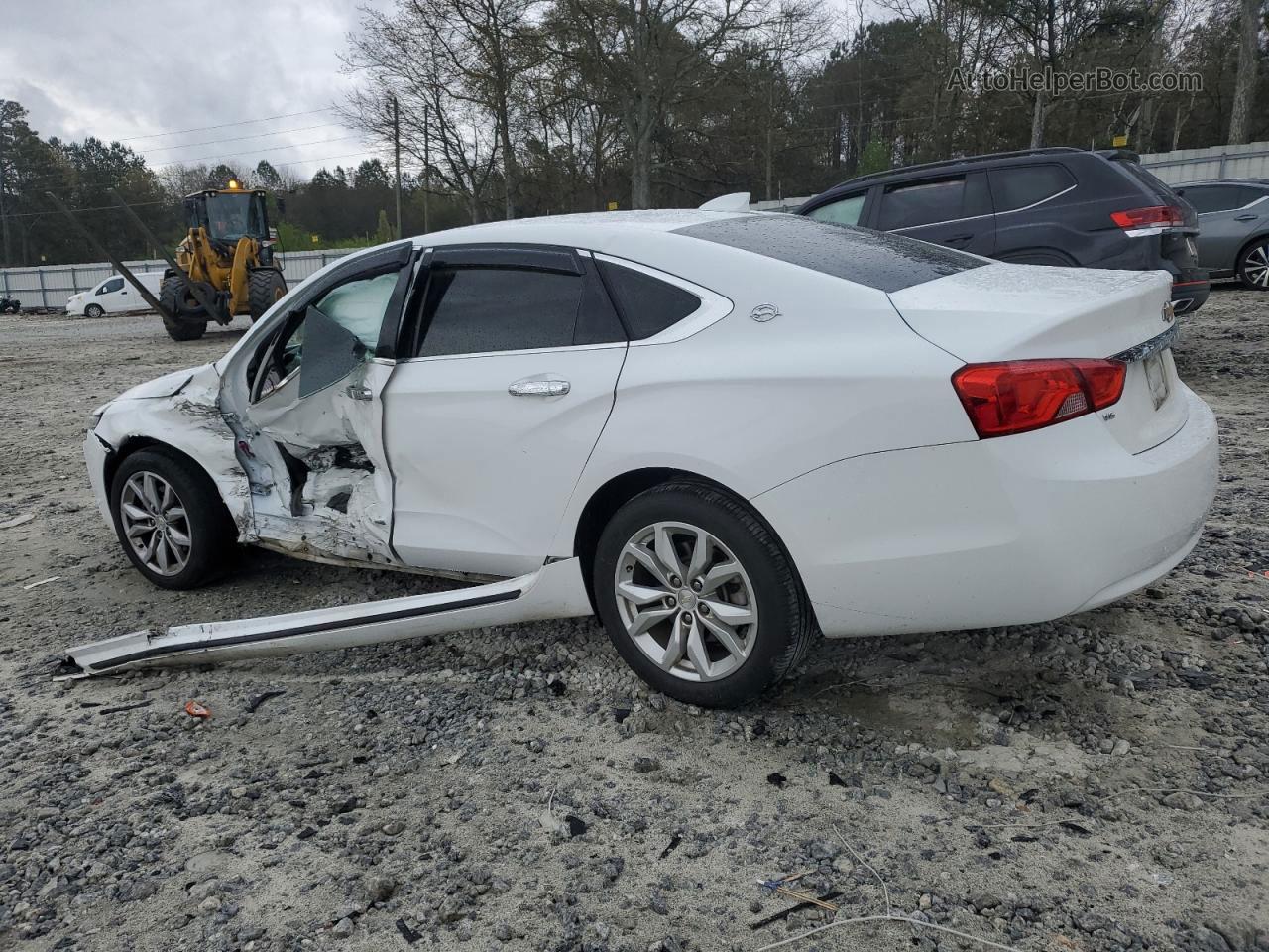 2016 Chevrolet Impala Lt White vin: 2G1115S34G9133102