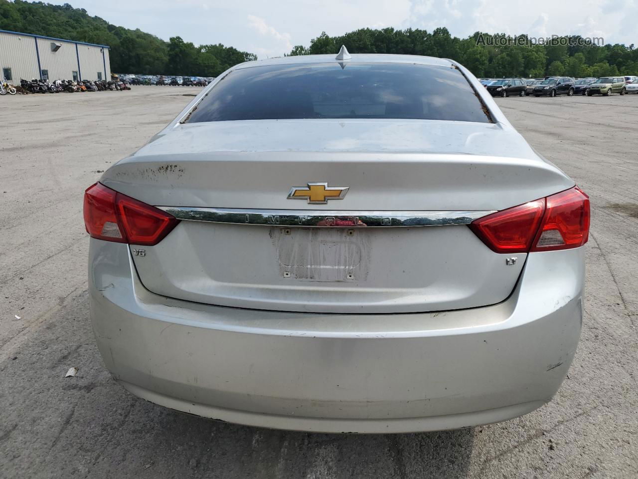 2016 Chevrolet Impala Lt Silver vin: 2G1115S34G9159313