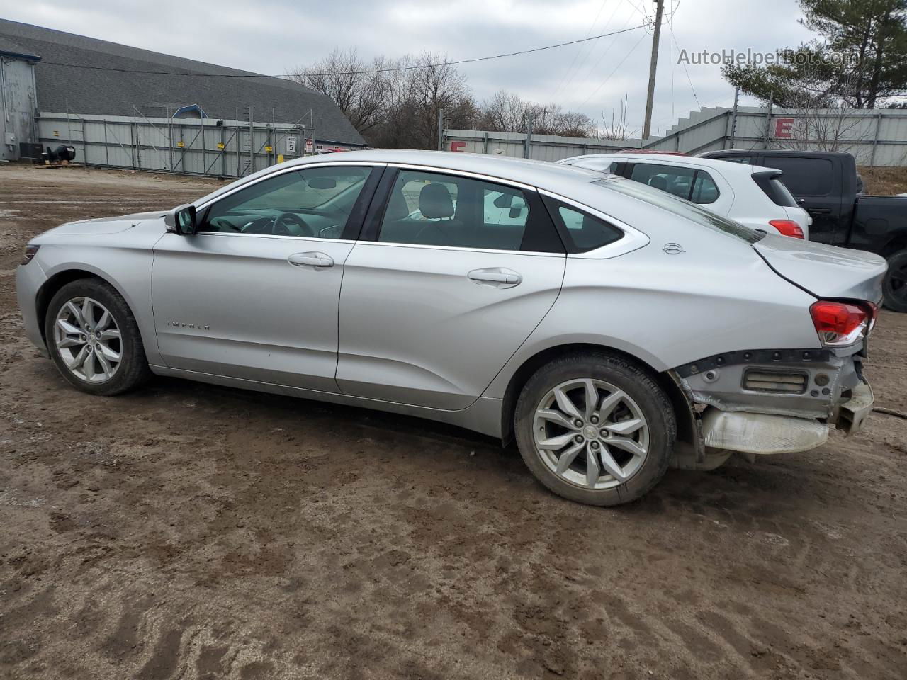 2016 Chevrolet Impala Lt Silver vin: 2G1115S35G9110539