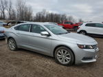 2016 Chevrolet Impala Lt Silver vin: 2G1115S35G9110539