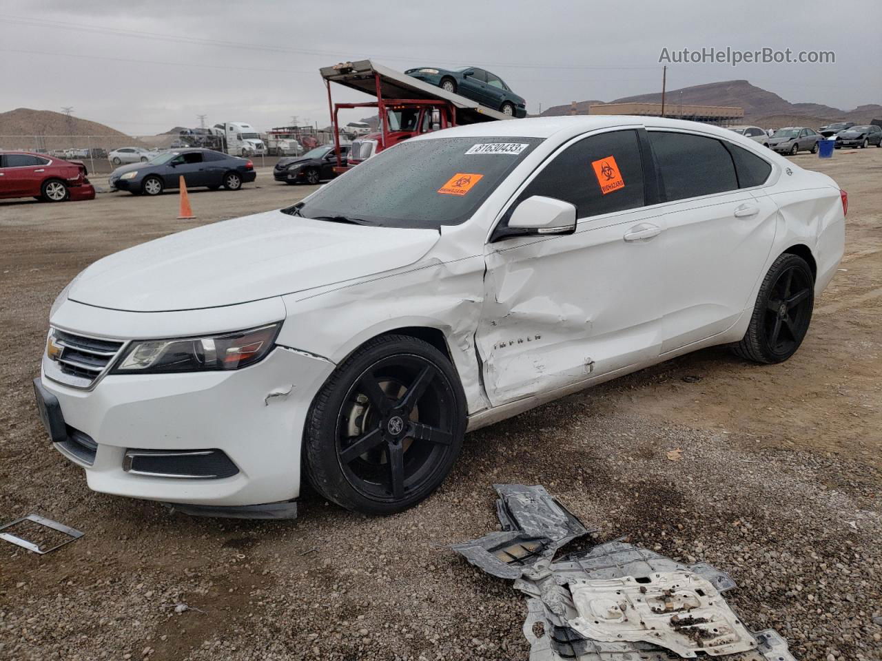 2016 Chevrolet Impala Lt Белый vin: 2G1115S35G9115952