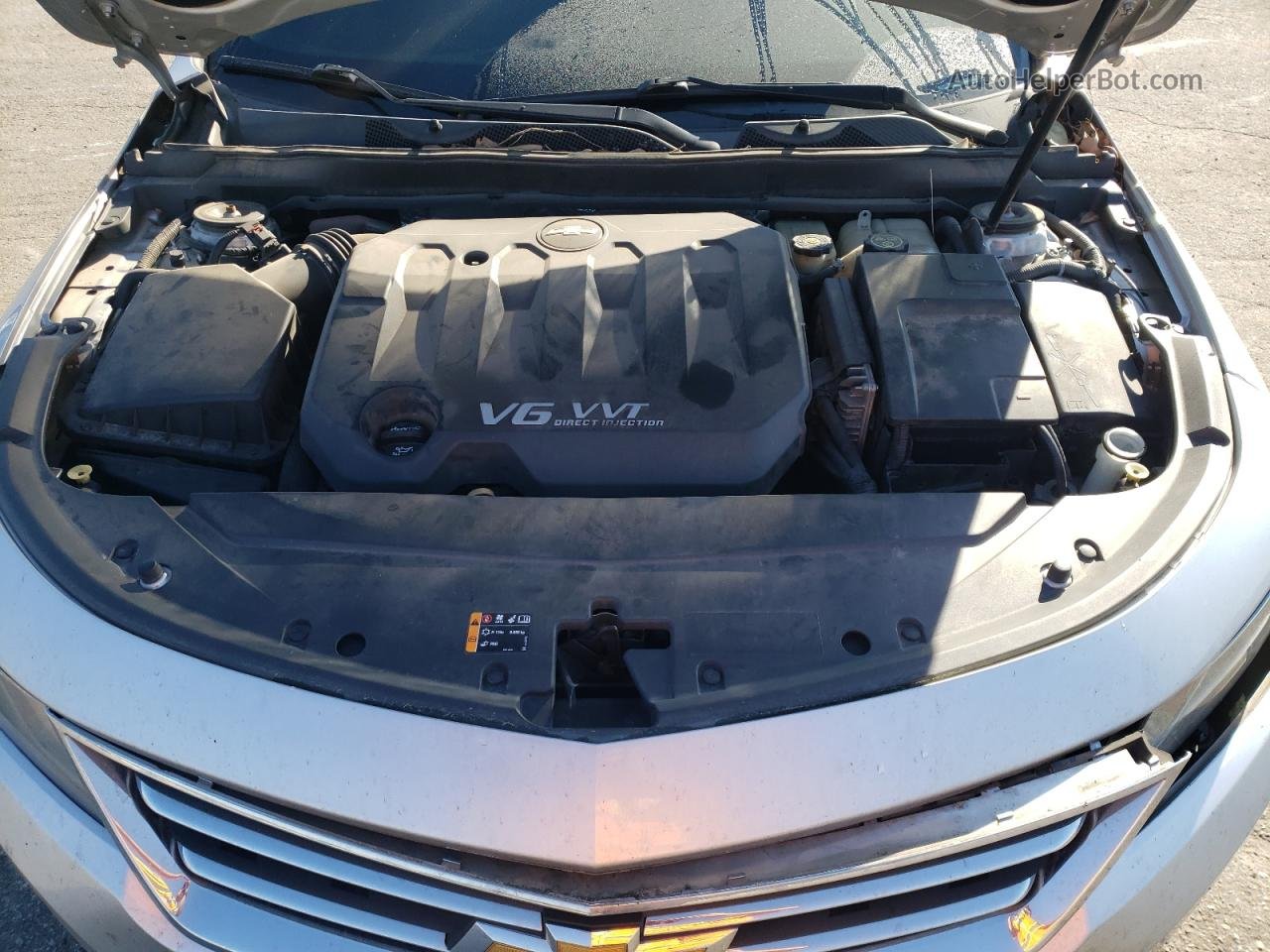 2016 Chevrolet Impala Lt Silver vin: 2G1115S35G9137921