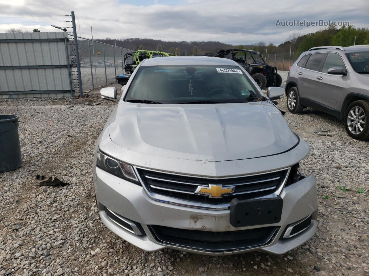 2016 Chevrolet Impala Lt Silver vin: 2G1115S35G9191042