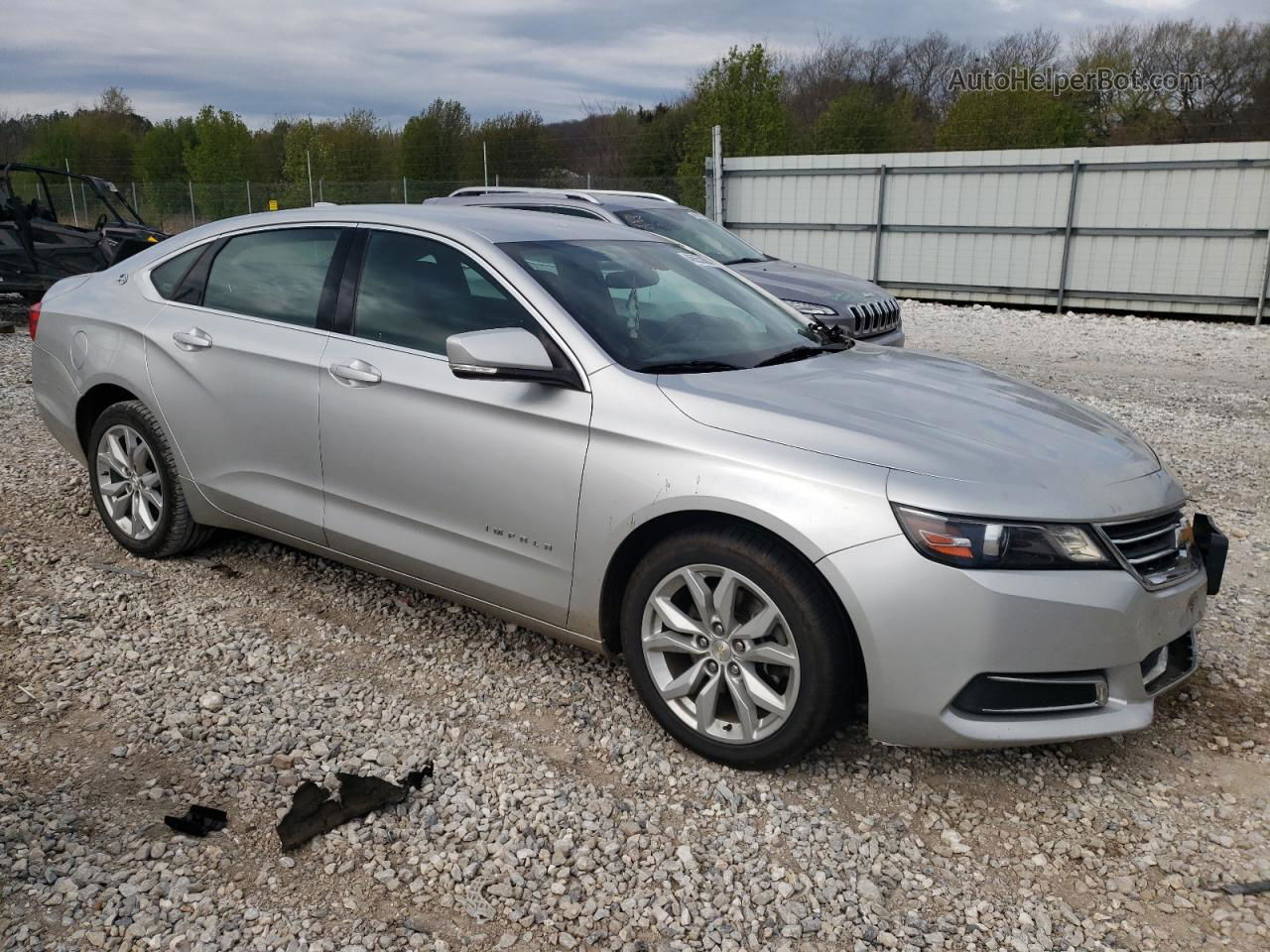 2016 Chevrolet Impala Lt Silver vin: 2G1115S35G9191042