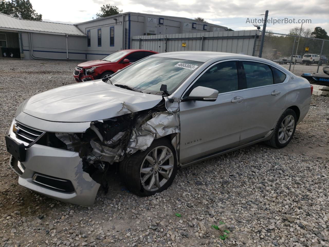 2016 Chevrolet Impala Lt Silver vin: 2G1115S35G9191042